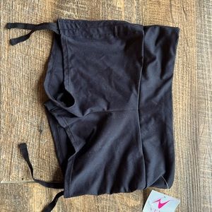 NTW black dance shorts